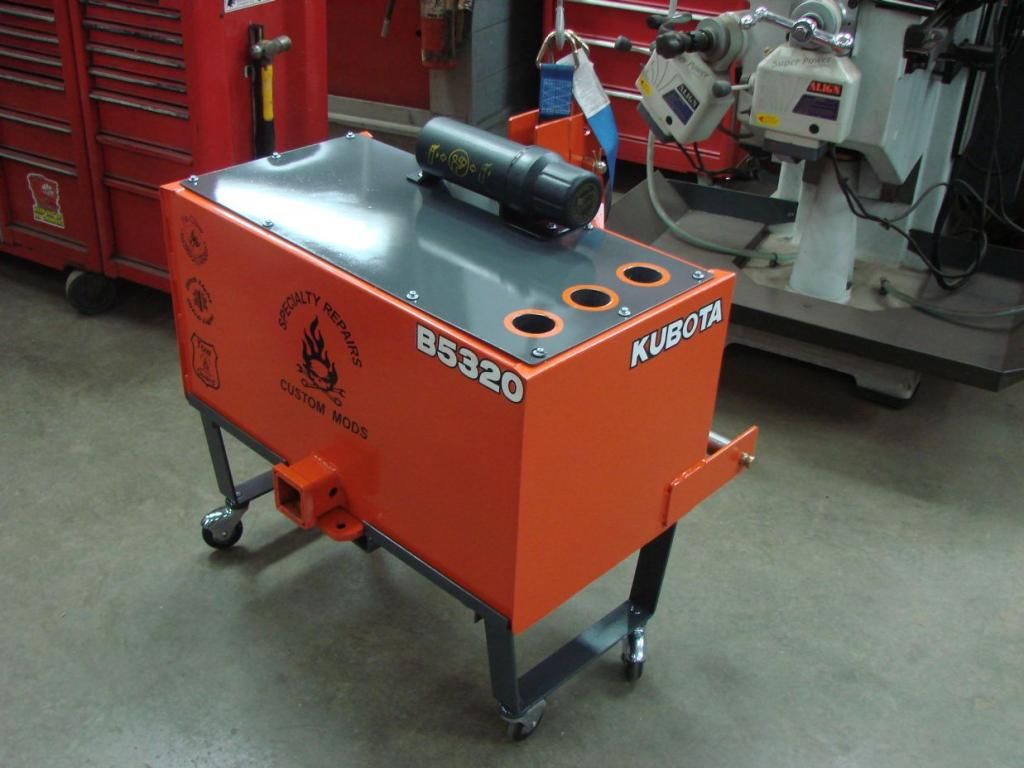 Kubota ballast box mods